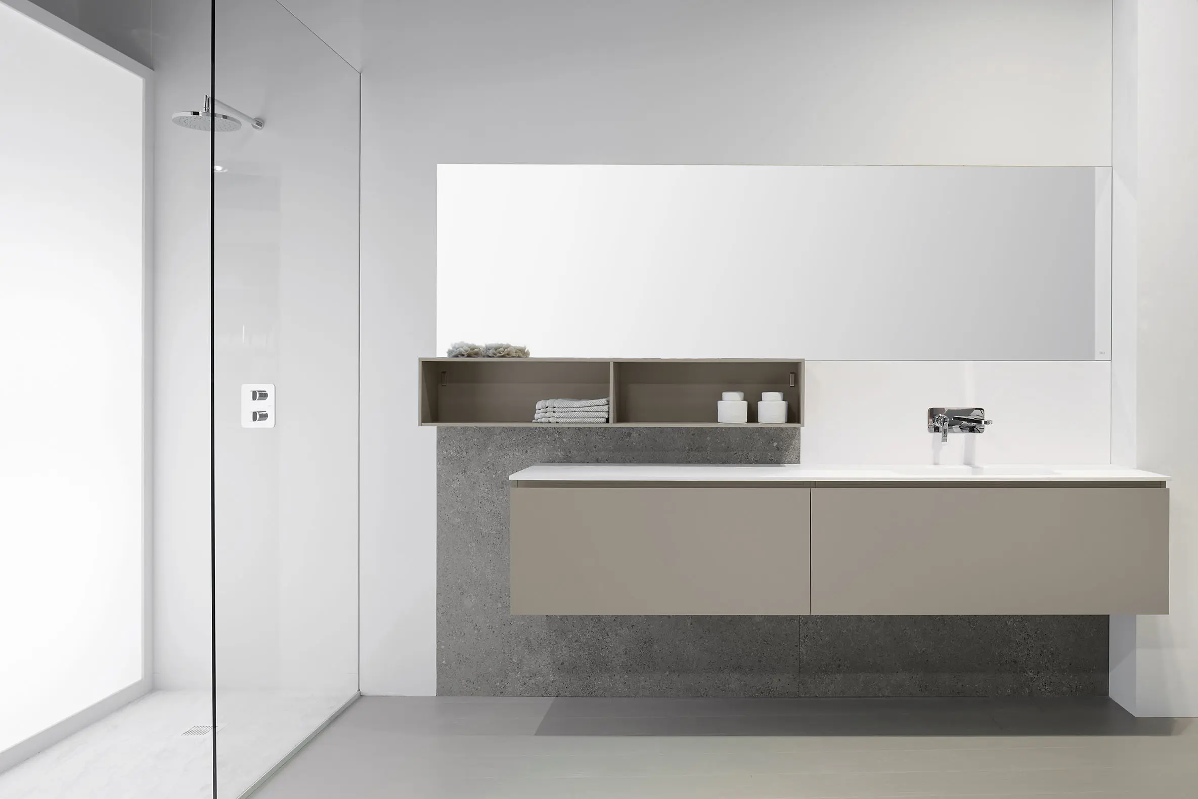 Mueble baño Zero Piedra