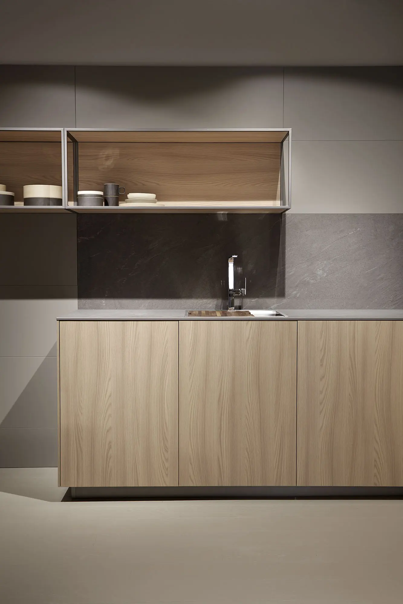 Zona fregadero S90 Olmo Natur